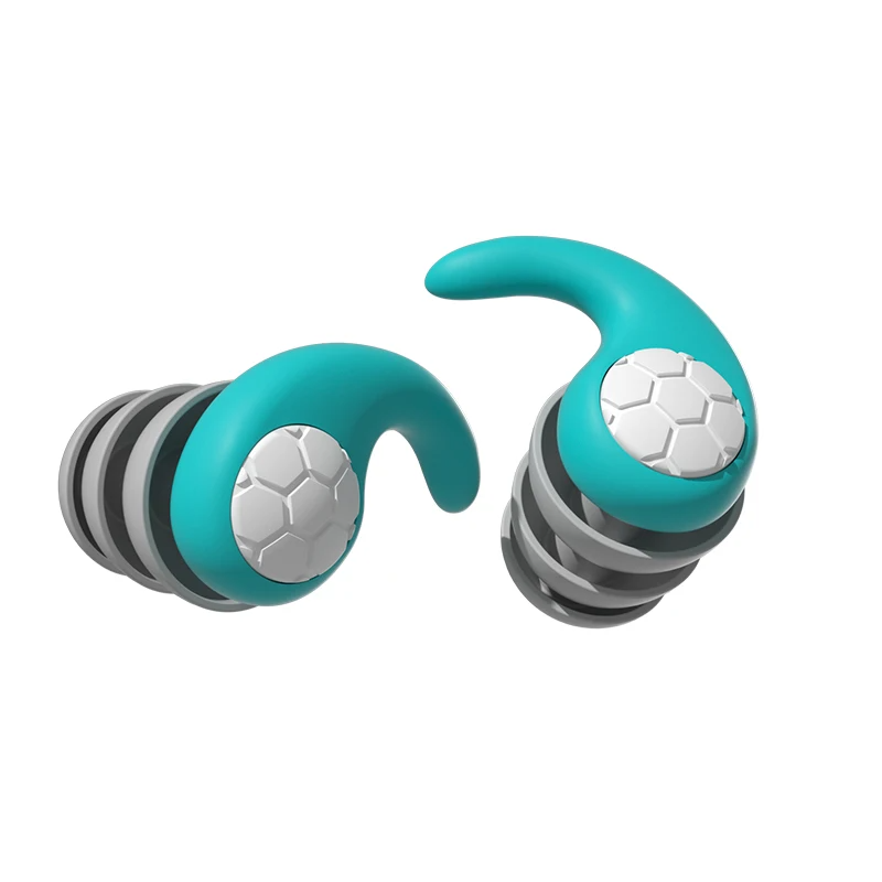 Soft Silicone Noise-Reducing Earplugs